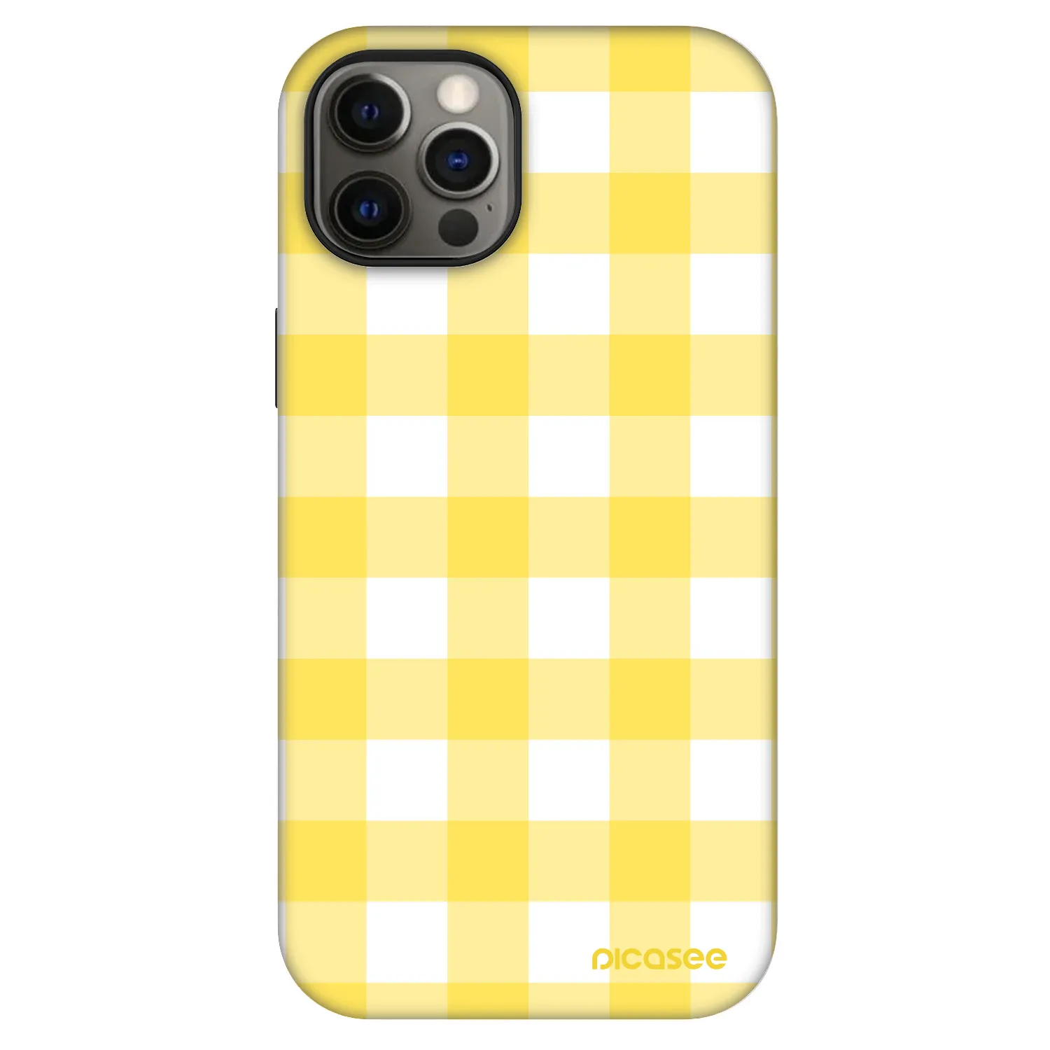 Picasee Fashion Case MagSafe Apple iPhone 12 Pro - Gride lemon