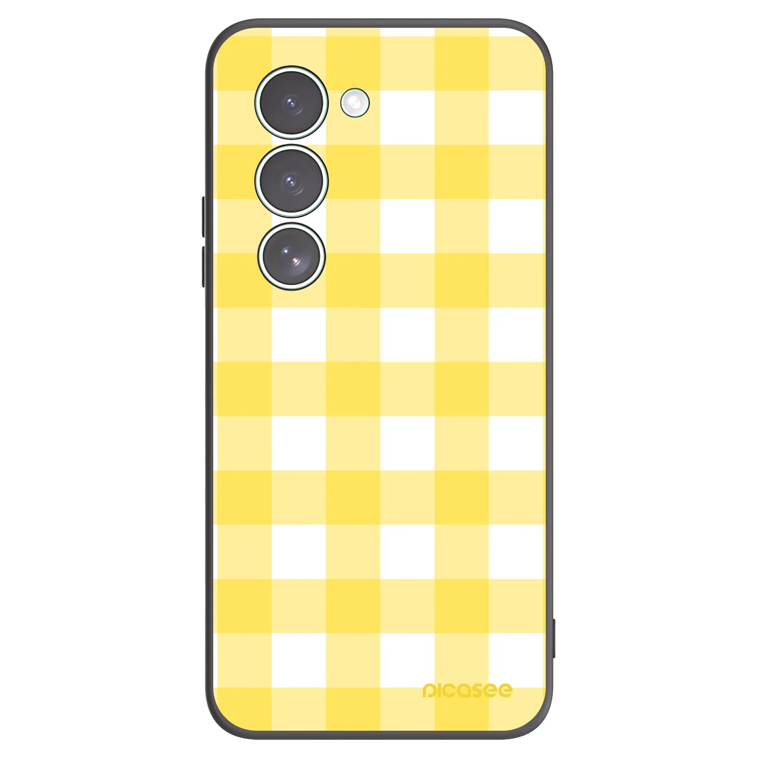 Picasee silikonový černý obal pro Xiaomi Redmi 15 5G - Gride lemon