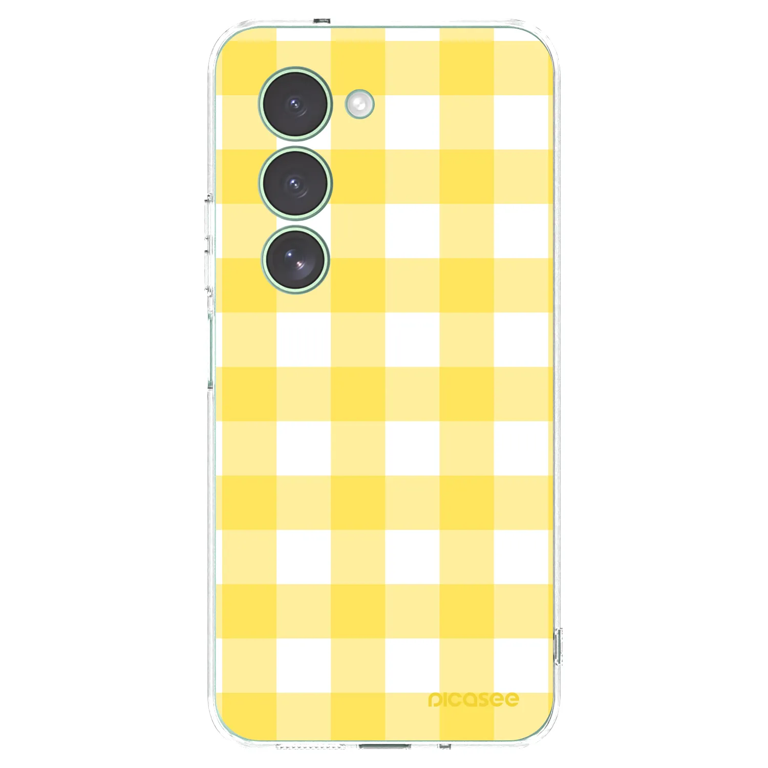 Picasee silikonový průhledný obal pro Xiaomi Redmi 15 5G - Gride lemon