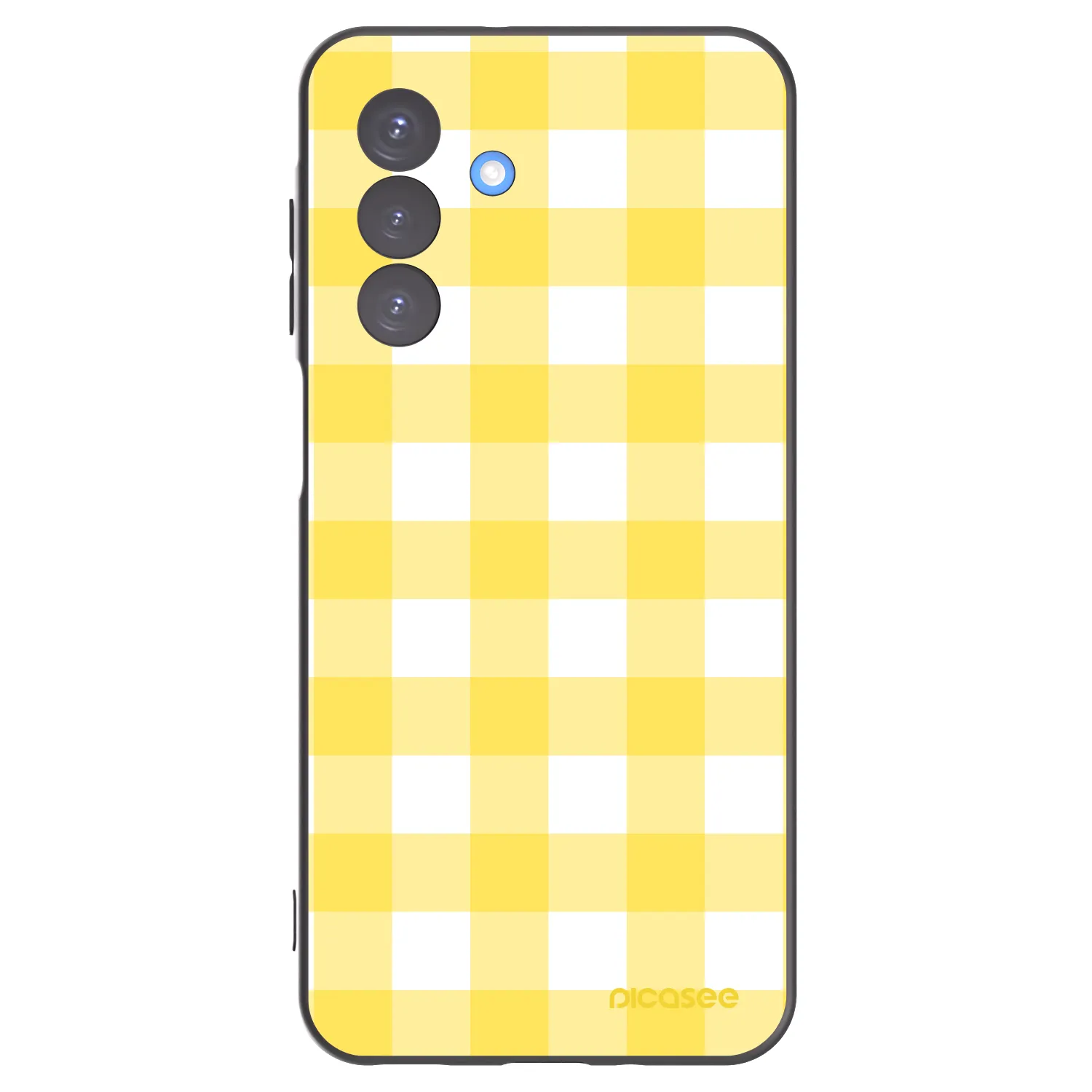 Picasee silikonový černý obal pro Samsung Galaxy A17 5G - Gride lemon