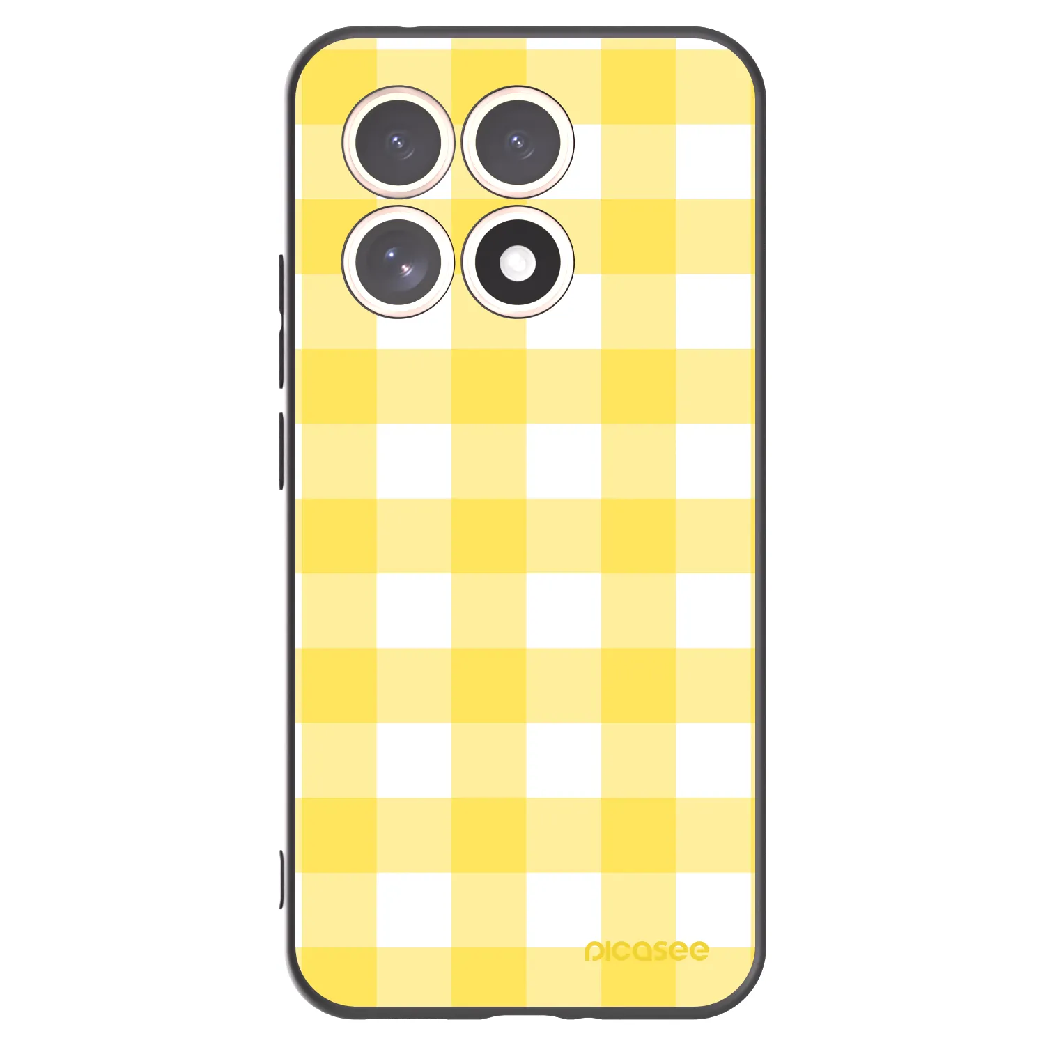 Picasee silikonový černý obal pro Xiaomi 15T - Gride lemon