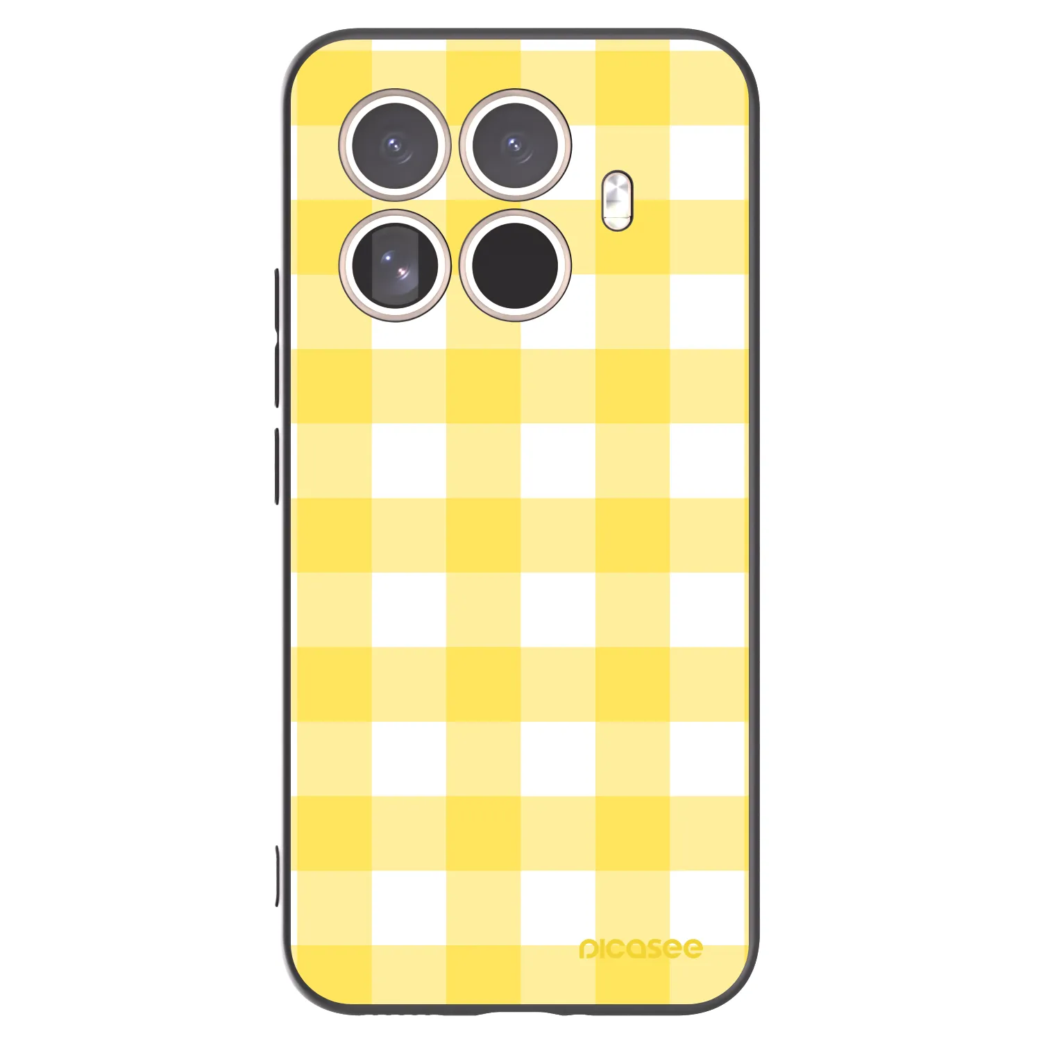 Picasee silikonový černý obal pro Xiaomi 15T Pro - Gride lemon