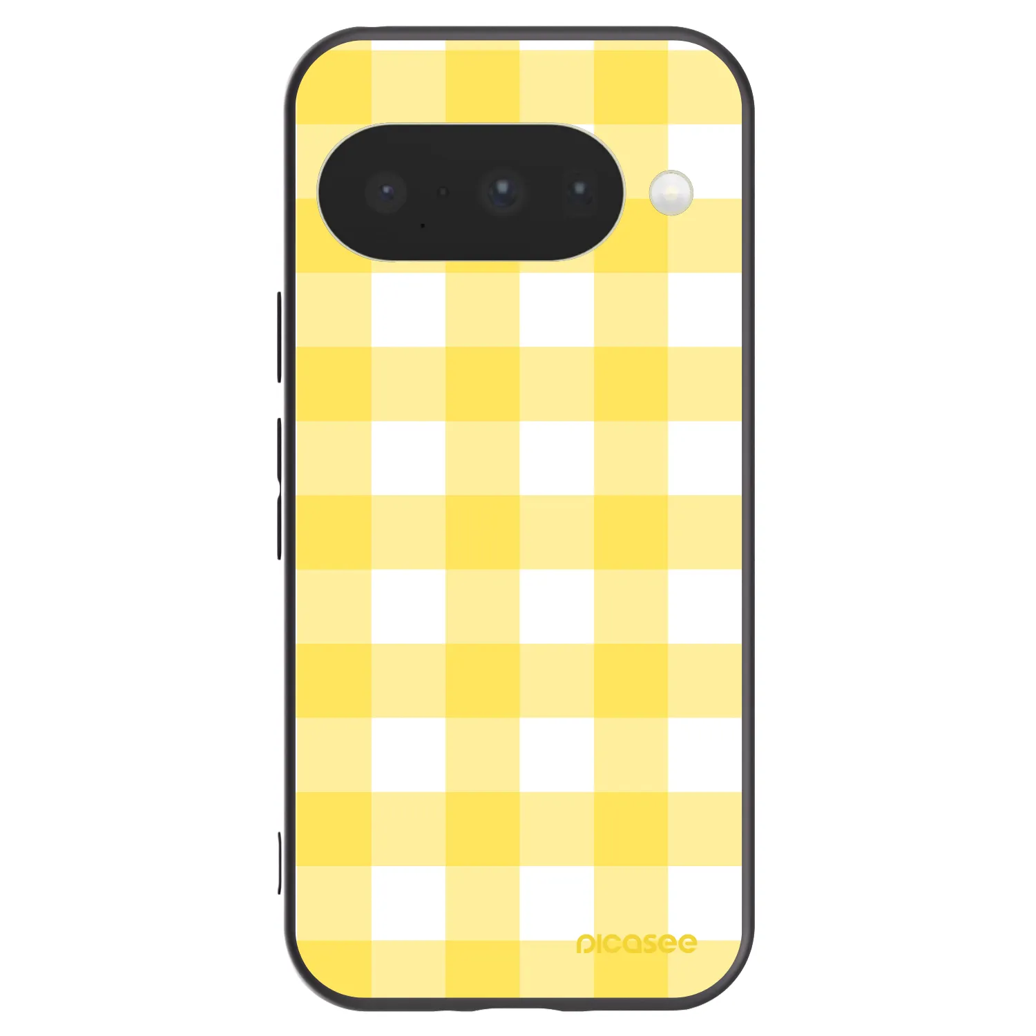 Picasee silikonový černý obal pro Google Pixel 10 - Gride lemon