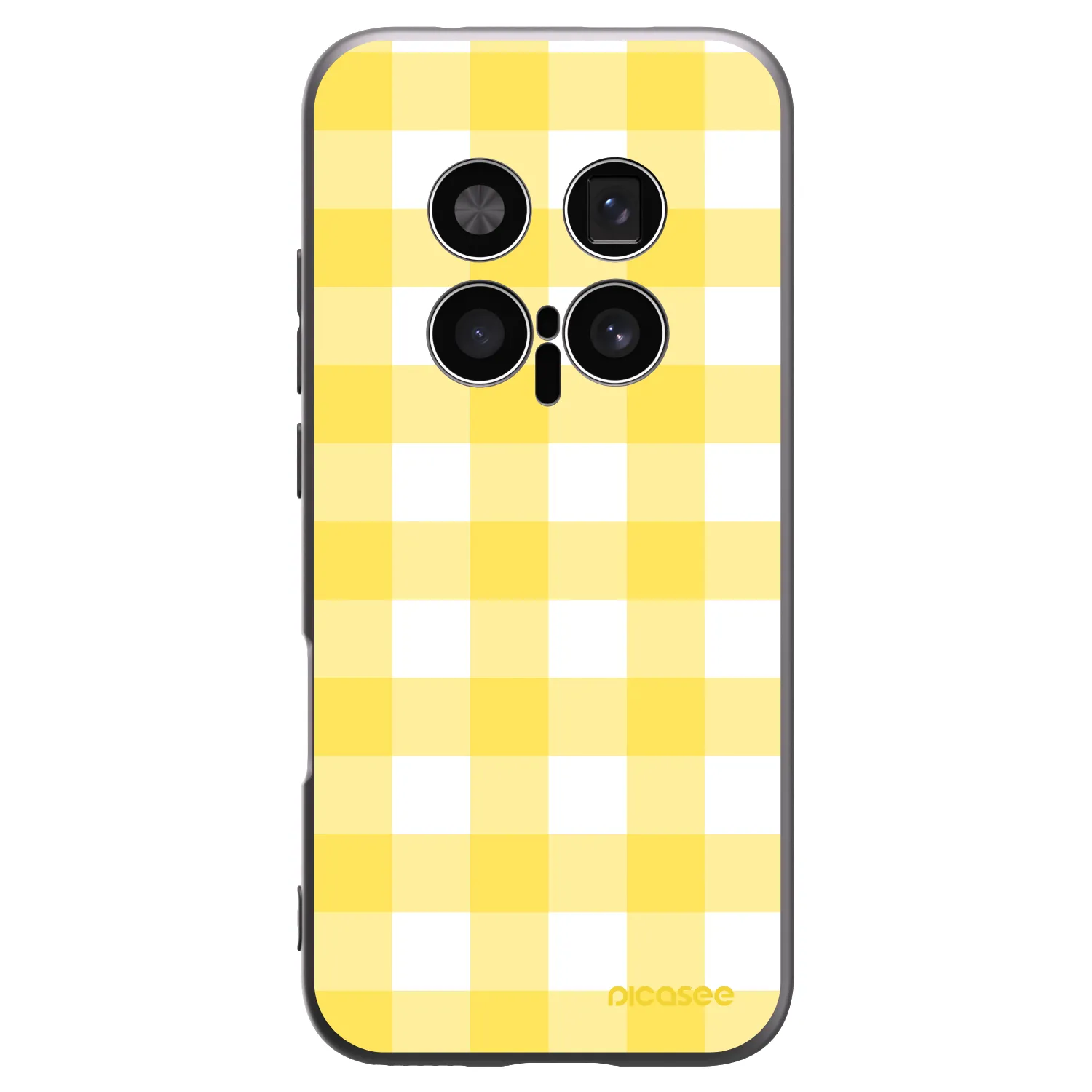Picasee silikonový černý obal pro Honor Magic8 Pro 5G - Gride lemon