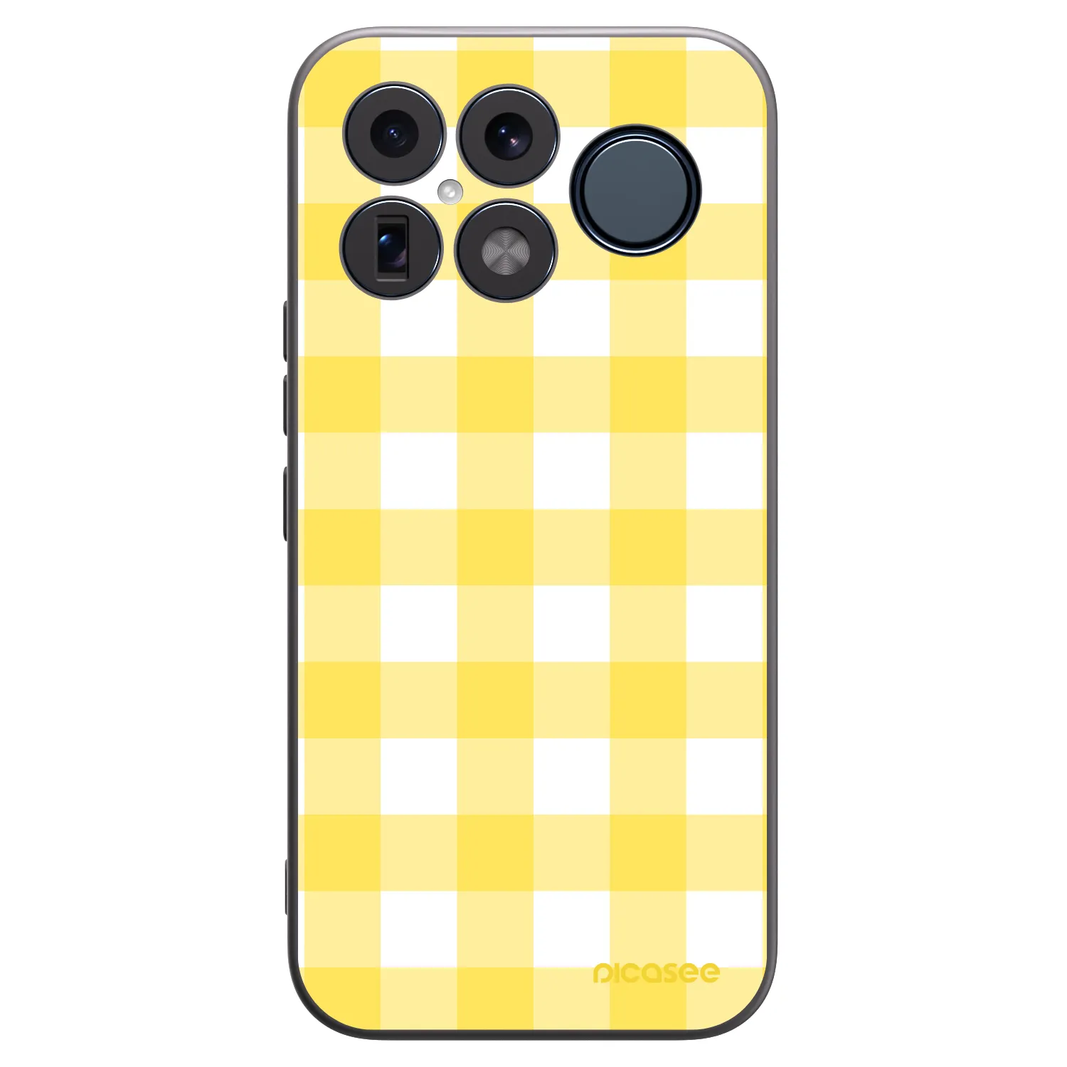 Picasee silikonový černý obal pro Xiaomi Poco F8 Ultra - Gride lemon