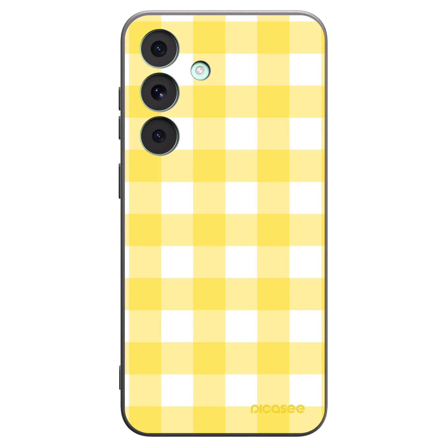 Picasee silikonový černý obal pro Samsung Galaxy S26 FE - Gride lemon
