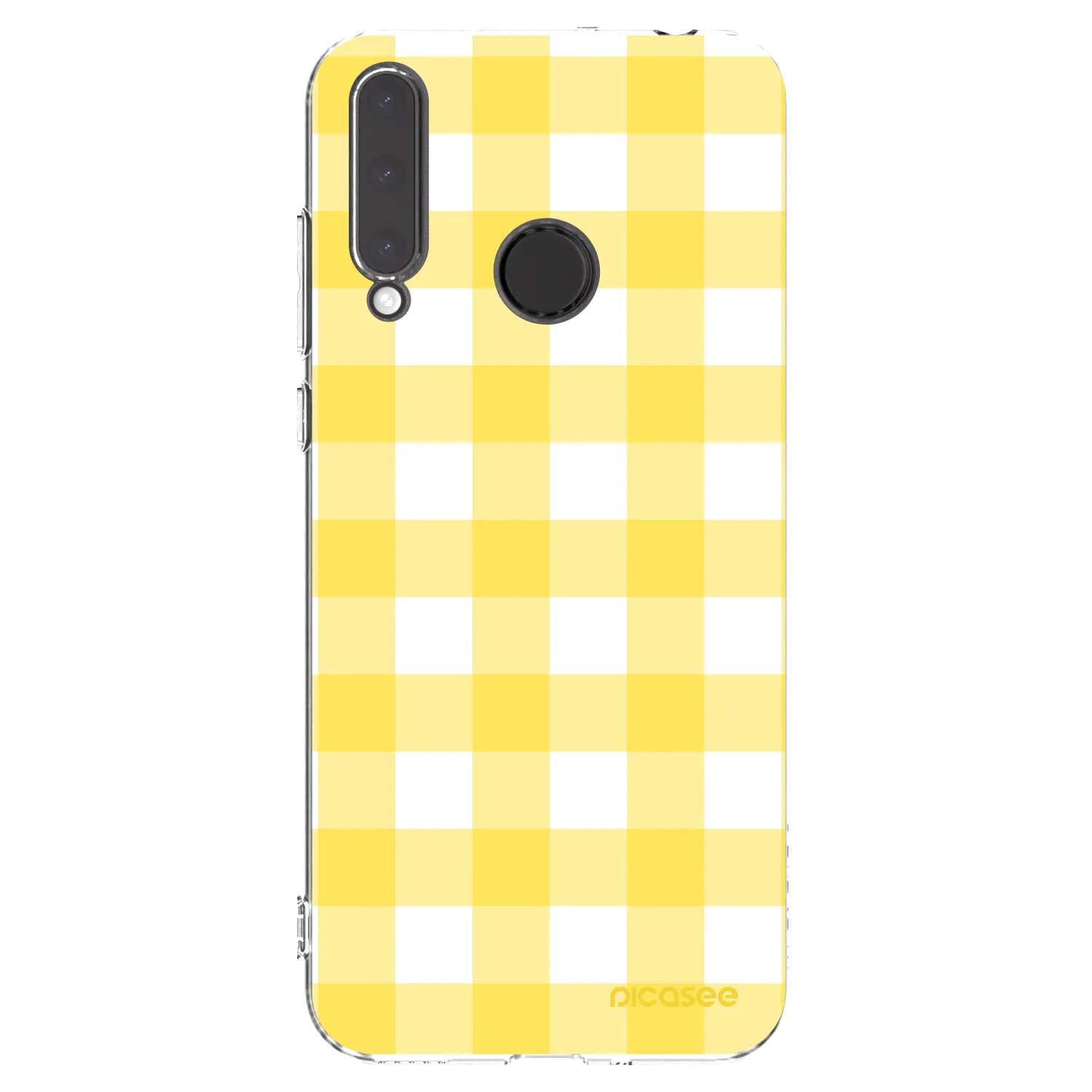 Picasee silikonový průhledný obal pro Honor 20 Lite - Gride lemon