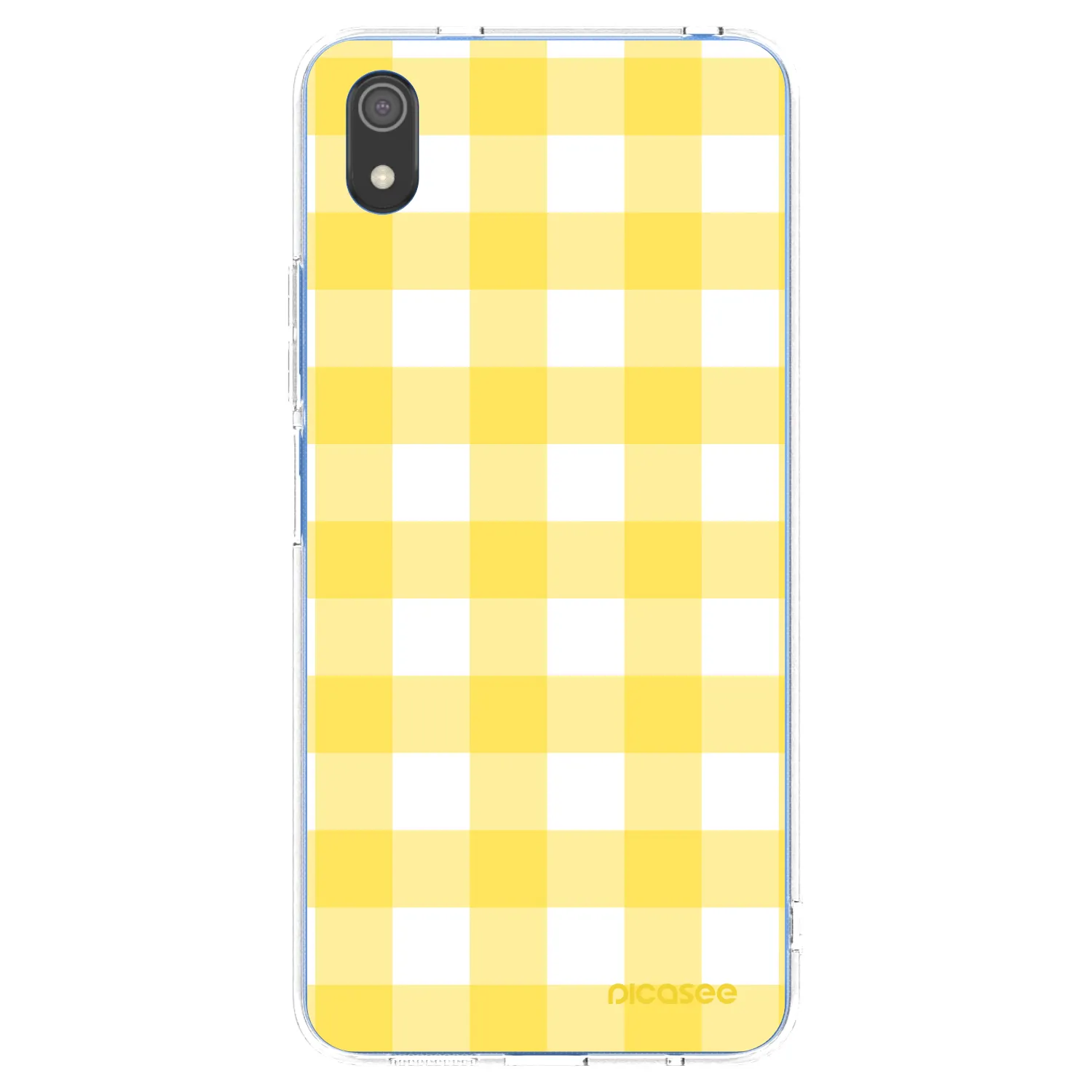 Picasee silikonový průhledný obal pro Xiaomi Redmi 7A - Gride lemon