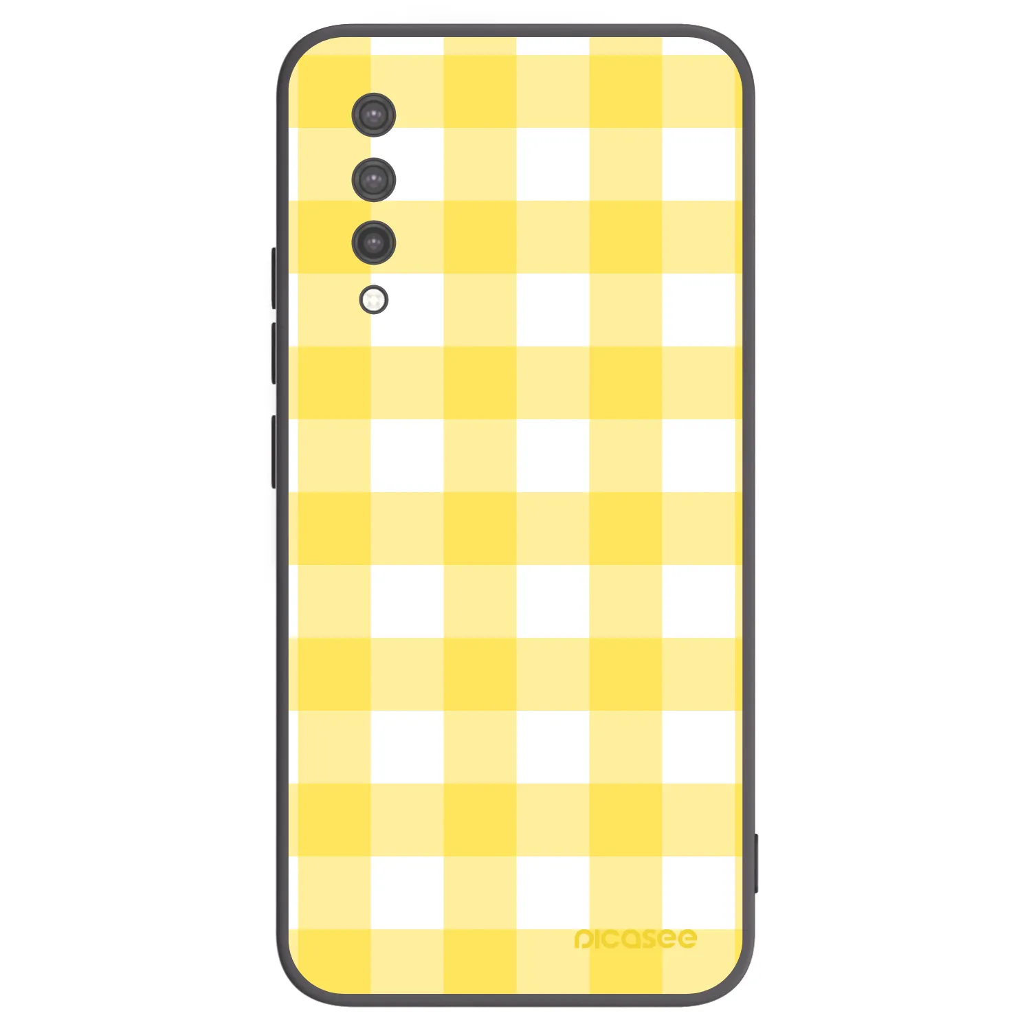 Picasee silikonový černý obal pro Xiaomi Mi 9 Lite - Gride lemon