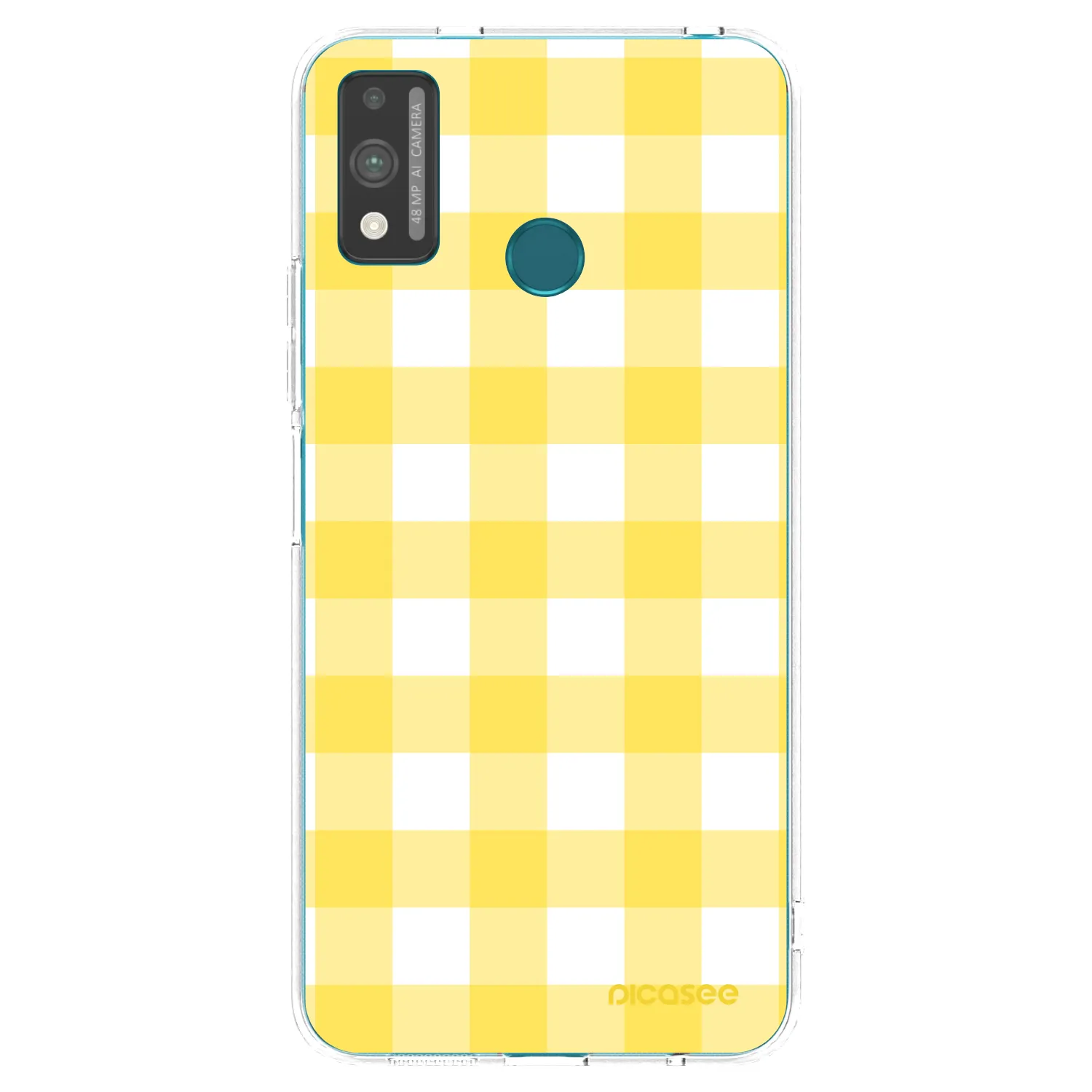 Picasee silikonový průhledný obal pro Honor 9X Lite - Gride lemon