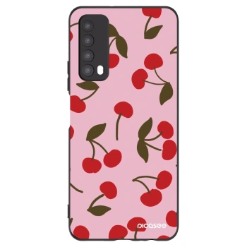 Picasee silikonový černý obal pro Huawei P Smart 2021 - Cherry