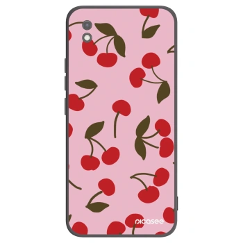 Picasee silikonový černý obal pro Xiaomi Redmi 9AT - Cherry
