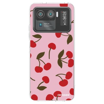 Picasee silikonový průhledný obal pro Xiaomi Mi 11 Ultra - Cherry