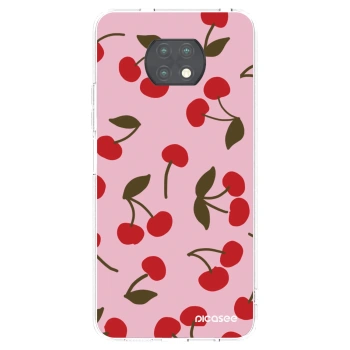 Picasee silikonový průhledný obal pro Xiaomi Redmi Note 9T - Cherry
