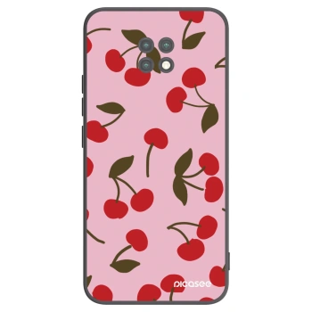 Picasee silikonový černý obal pro Xiaomi Redmi Note 9T - Cherry