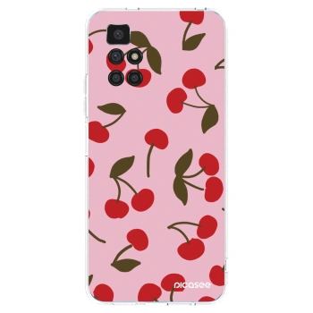 Picasee silikonový průhledný obal pro Xiaomi Redmi 10 - Cherry