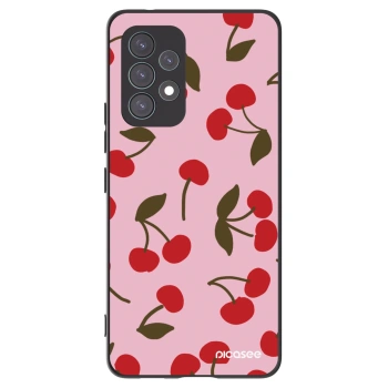Picasee silikonový černý obal pro Samsung Galaxy A53 5G A536 - Cherry