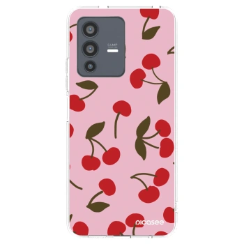 Picasee silikonový průhledný obal pro Vivo V23 5G - Cherry