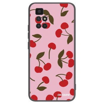 Picasee silikonový černý obal pro Xiaomi Redmi 10 (2022) - Cherry