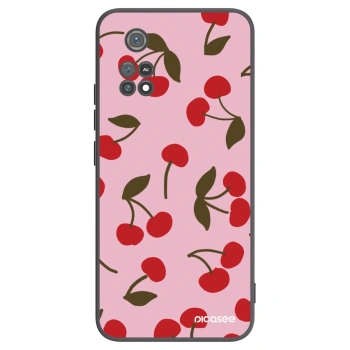 Picasee silikonový černý obal pro Xiaomi Poco M4 Pro - Cherry