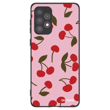 Picasee silikonový černý obal pro Samsung Galaxy A73 5G - Cherry