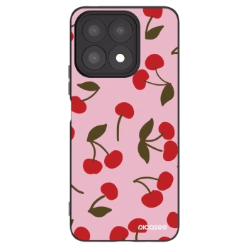 Picasee silikonový černý obal pro Honor X8a - Cherry