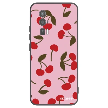 Picasee silikonový černý obal pro Xiaomi Poco F5 Pro 5G - Cherry