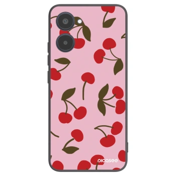 Picasee silikonový černý obal pro Realme 10 4G - Cherry