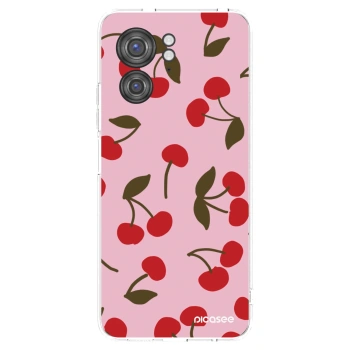 Picasee silikonový průhledný obal pro Motorola Edge 40 - Cherry