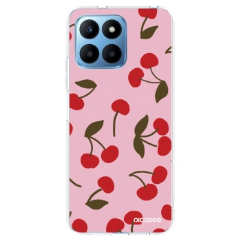 Picasee silikonový průhledný obal pro Honor 70 Lite - Cherry