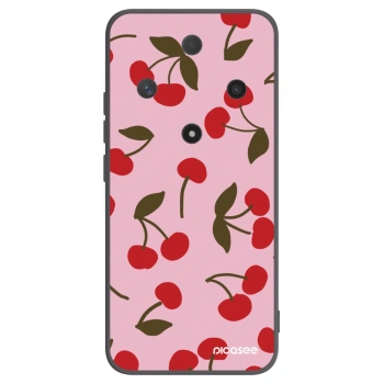 Picasee silikonový černý obal pro Honor Magic6 Lite 5G - Cherry
