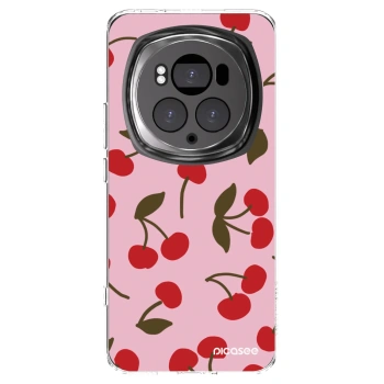 Picasee silikonový průhledný obal pro Honor Magic6 Pro - Cherry