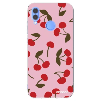 Picasee silikonový průhledný obal pro Honor 10 Lite - Cherry