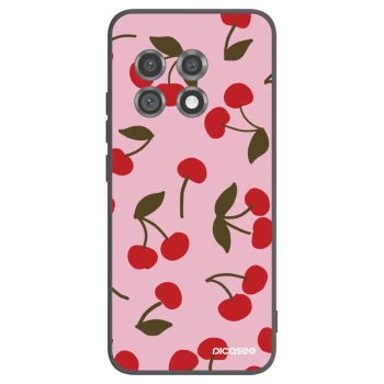 Picasee silikonový černý obal pro OnePlus 11 5G - Cherry