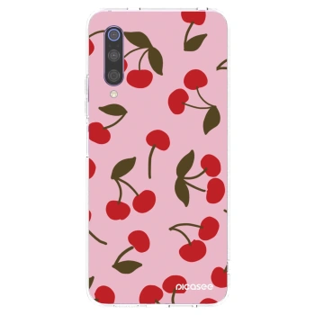 Picasee silikonový průhledný obal pro Xiaomi Mi 9 - Cherry