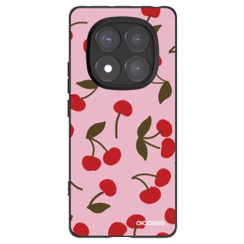 Picasee silikonový černý obal pro Xiaomi Redmi Note 14 Pro+ 5G - Cherry