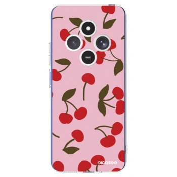 Picasee silikonový průhledný obal pro Xiaomi Redmi 14C - Cherry