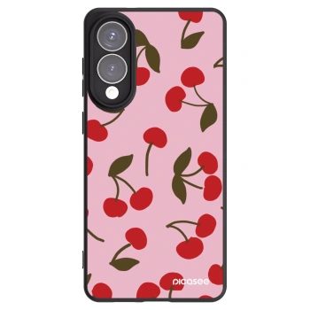 Picasee silikonový černý obal pro Samsung Galaxy S25 Edge 5G - Cherry
