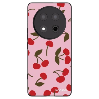 Picasee silikonový černý obal pro Honor Magic7 Lite 5G - Cherry