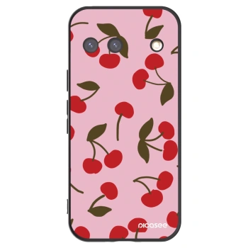 Picasee silikonový černý obal pro Google Pixel 9 - Cherry