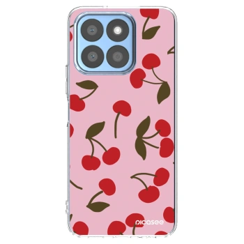 Picasee silikonový průhledný obal pro Honor X8c - Cherry