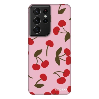 Obal pro Samsung Galaxy S21 Ultra 5G G998B - Cherry
