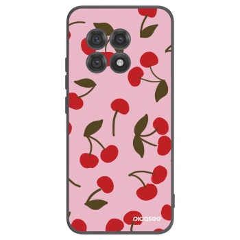 Picasee silikonový černý obal pro OnePlus 13R 5G - Cherry