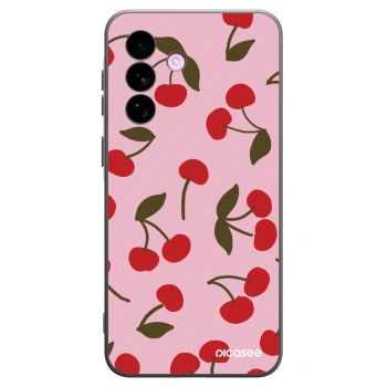 Picasee silikonový černý obal pro Samsung Galaxy A57 5G - Cherry
