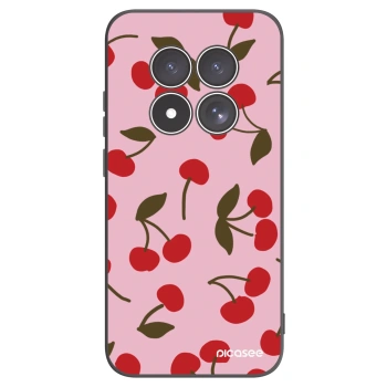 Picasee silikonový černý obal pro Xiaomi Redmi Note 15 Pro 5G - Cherry