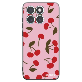 Picasee silikonový černý obal pro Motorola Edge 70 Fusion - Cherry