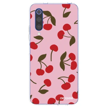 Picasee silikonový průhledný obal pro Xiaomi Mi 9 SE - Cherry