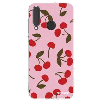 Picasee silikonový průhledný obal pro Honor 20 Lite - Cherry