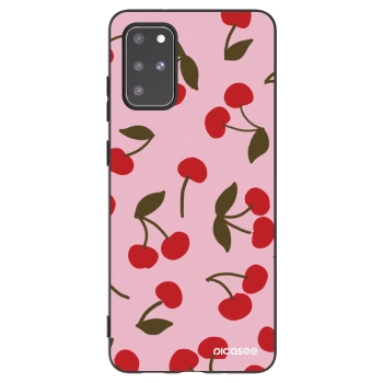 Picasee silikonový černý obal pro Samsung Galaxy S20+ G985F - Cherry
