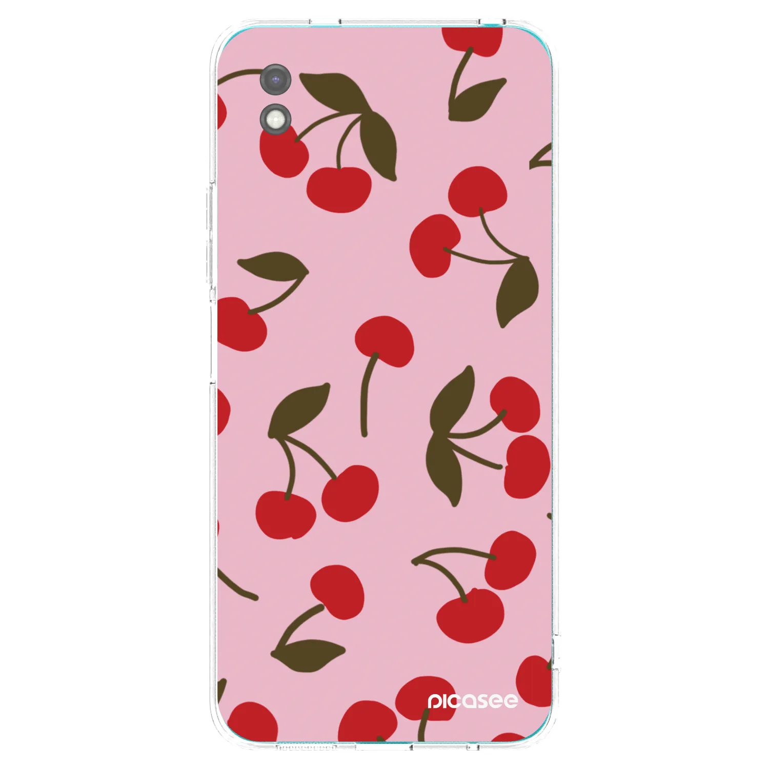 Picasee silikonový černý obal pro Xiaomi Redmi 9A - Cherry